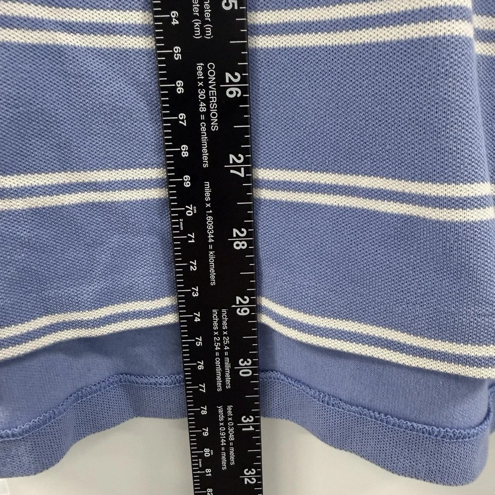 Polo‎ Ralph Lauren Pima Stretch Mesh Polo Blue Striped Mens XXL